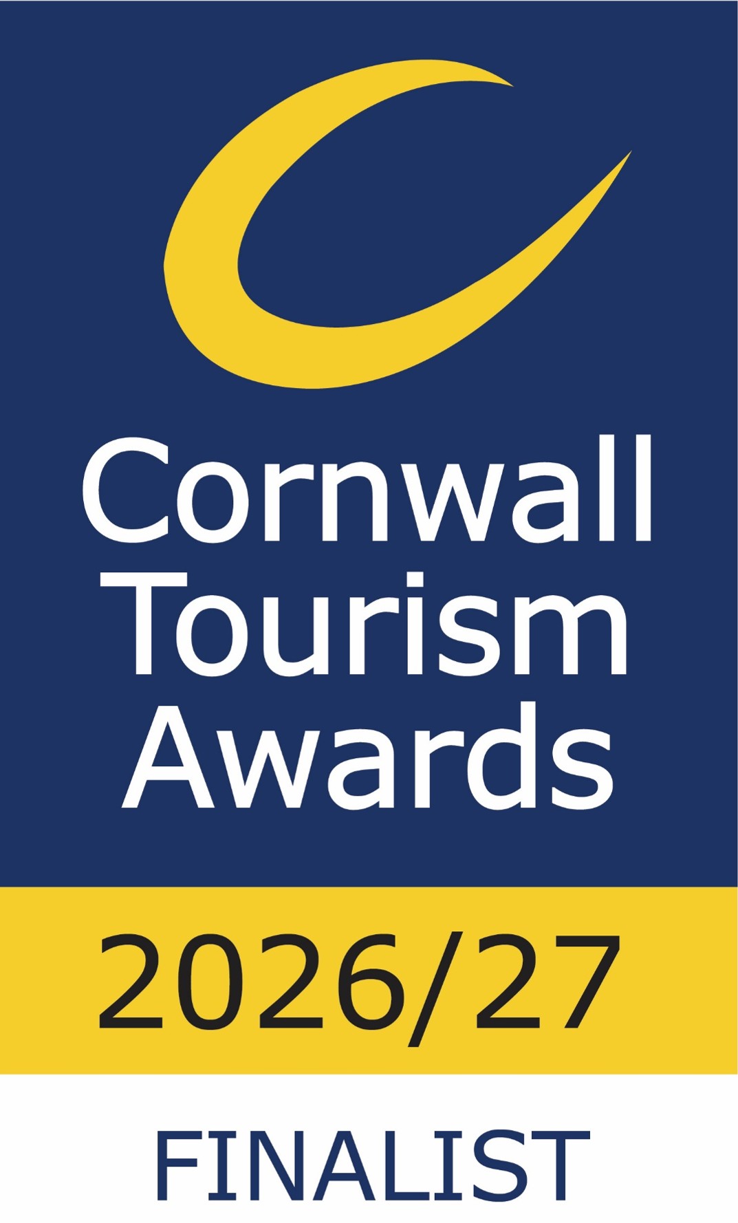 Cornwall Tourism Awards Finalist 2026/27