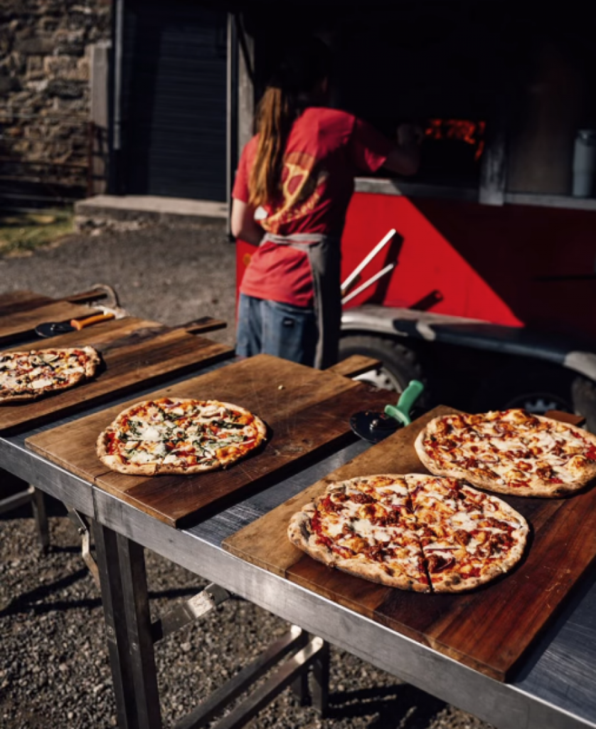 Kernowforno wedding pizza catering